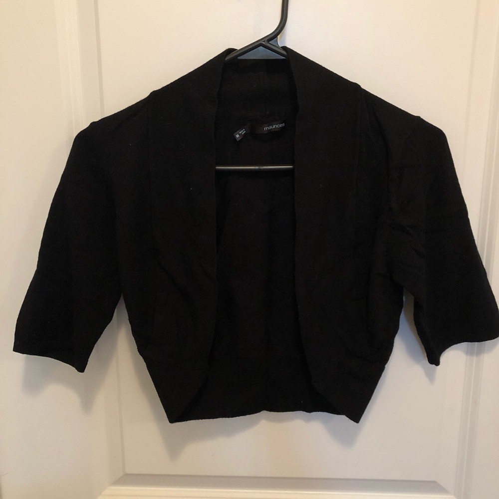 Short Black Sweater